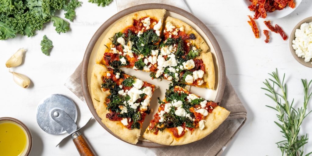 Cheese Focaccia Pizza